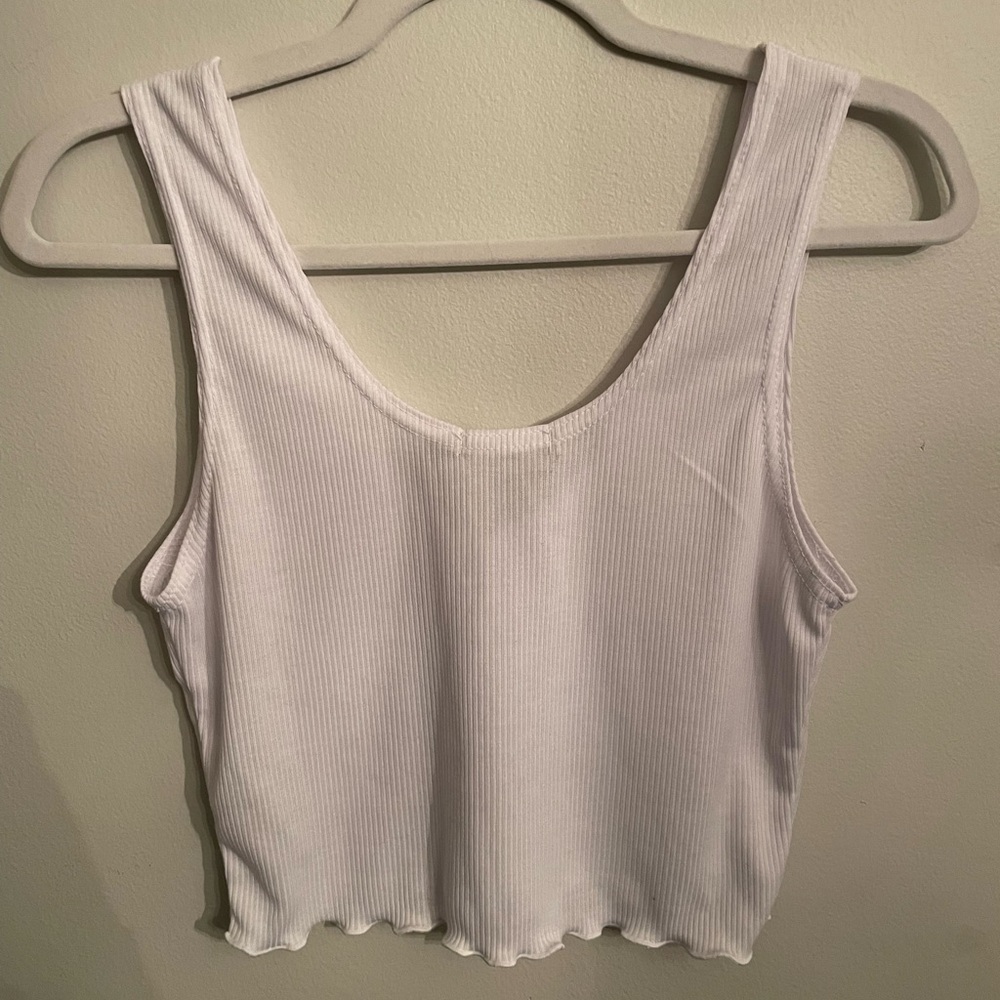 Boohoo Petite Ribbed Tank - Picture 6 of 6